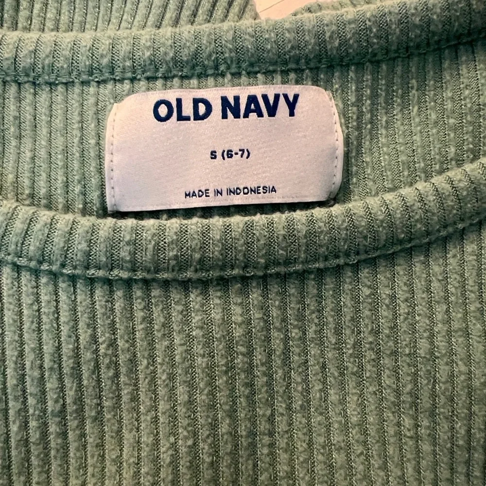 Old Navy green Dress with Ruffle Sleeves